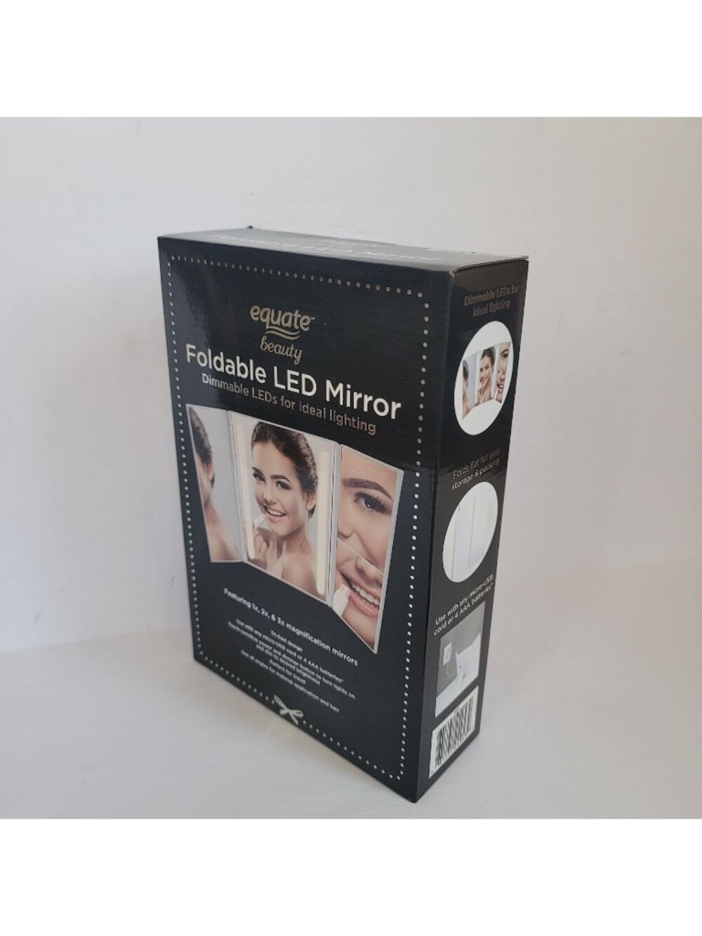 Equate Tri-fold Design Beauty Led Mirror